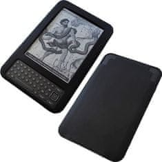 Durable Lock Mosso Sil-88 - Silikónové puzdro pre Amazon Kindle 3 Keyboard - čierne