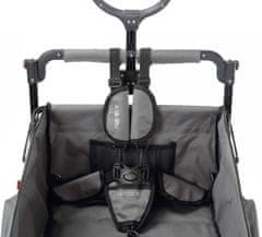 Fuxtec 5 bodový bezpečnostný pás pre vozíky CT-850 šedý