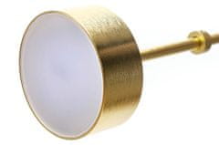 KINGHOME CAPRI 4 zlatá závesná lampa - 60 LED, hliník, sklo".