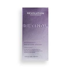 Revolution Skincare Nočný krém pre zrelú a citlivú pleť Retinol (Overnight Moisture Cream) 50 ml