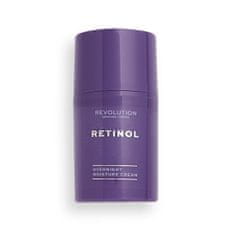 Revolution Skincare Nočný krém pre zrelú a citlivú pleť Retinol (Overnight Moisture Cream) 50 ml