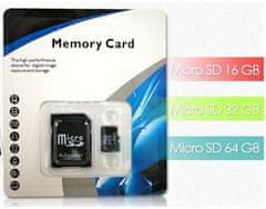 Robotic Pretec microSDHC Class 10 16GB PCMK16G - Pamäťová karta, Class 10, 16GB, adaptér zadarmo