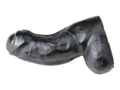 All Black All Black Dildo 17 cm, masívne realistické dildo s priemerom 6 cm