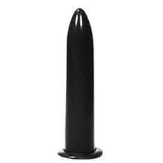 All Black All Black Dildo 20 cm, dlhý análny/vaginálny kolík s priemerom 3,6 cm