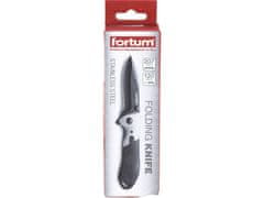 Fortum Nož zatvárací s poistkou, dĺžka 120/207mm, hrúbka čepele 3mm, antikoro/hliník