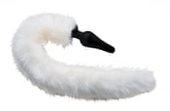 Tailz Súprava biele líščí uši a chvost na kolíčku Tailz White Fox Set