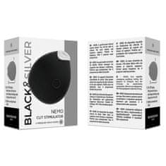 BLACK&SILVER Black and Silver NEMO Clit Stimulator