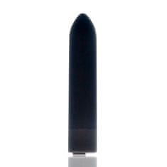 BLACK&SILVER Black and Silver KERNEX Vibrating Bullet nabíjací mini vibrátor 8,6 cm