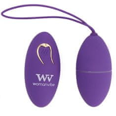 Woman Vibe Womanvibe Alsan fialové vibračné vajíčko na diaľkové ovládanie