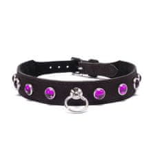 Devil Sticks Octane Crystal Collar - Hot Pink