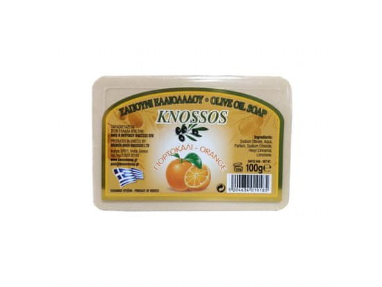 Knossos Grécke olivové mydlo s vôňou pomaranča 100g