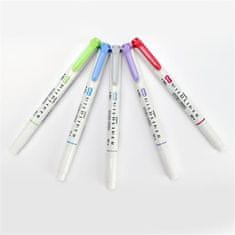 ZEBRA Pen Sada zvýrazňovačov "Mildliner Cool and Refined", 5 farieb, 1,0 / 3,5 mm, obojstranný 78205