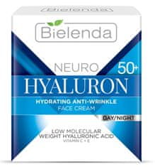 Bielenda NEURO HYALURON hydratačno-liftingový pleťový krém 50+ deň/noc 50ml