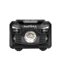 Superfire HL06 LED čelovka s bezkontaktným spínačom 240lm, čierna