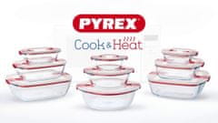 Pyrex Nádoba na potraviny Cook&Heat 1 l, guľatá