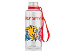 Gio Style Fľaša na pitie s pútkom Keith Haring 0,5 l