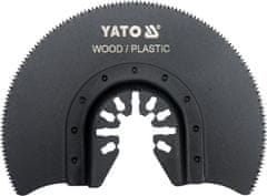 YATO  Segmentový pílový list pre multifunkciu HCS, 88mm (drevo, plast)