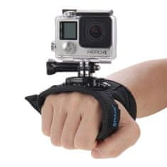 Puluz PU162 popruh pre uchytenie kamery na ruku, čierny