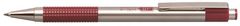 Zebra Guľôčkové pero "F 301", modrá, 0,24 mm, bordové telo z nerezovej ocele, EF301WR