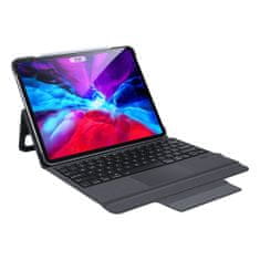 Dux Ducis Wireless Keyboard puzdro s klávesnicou na iPad Pro 12.9'' 2018 / 2020 / 2021, čierne