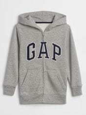 Gap Detská mikina Logo zip hoodie S
