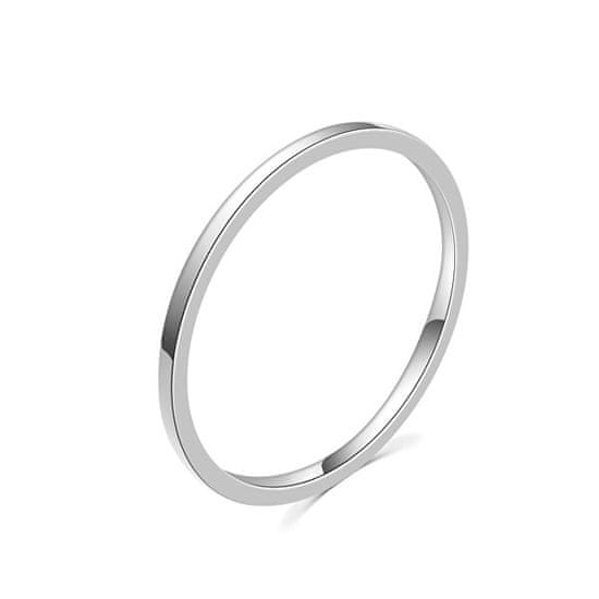 MOISS Minimalistický strieborný prsteň R0002020