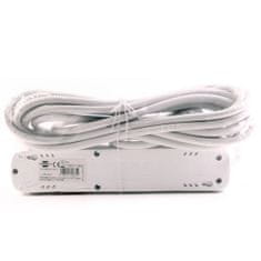 Brennenstuhl 4 zásuvky 3m 3G1,5 Predlžovací kábel 16A biely 3M