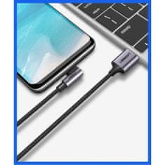 Ugreen kábel USB / USB-C 3A 2m, sivý