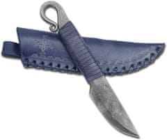 Madhammers Kovaný nôž - "Voluta" modrá, 19,5 cm