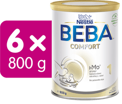BEBA COMFORT 1 HM-O počiatočné dojčenské mlieko, 6x800 g