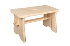 Čisté dřevo Drevená stolička