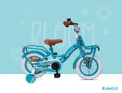 Detský bicykel Bloom pre dievčatá, tyrkysová
