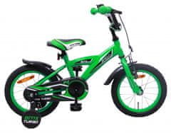 Amigo Detský bicykel BMX Turbo pre chlapcov, zelený