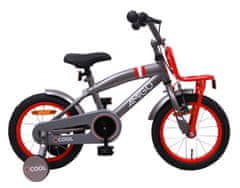Amigo 2Cool detský bicykel pre chlapcov, 14", sivý