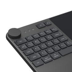 Inspiroy Keydial KD200, bezdrátový grafický tablet a klávesnice