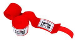 POWER SYSTEM Boxovacie bandáže Boxing Wraps červená