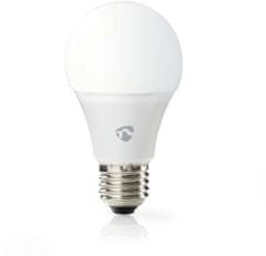 Nedis Wi-Fi chytrá LED žárovka, teplá biela, E27, 800 lm, 9W, A+ (WIFILW12WTE27)