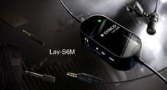 Synco mikrofón Lav-S6M2 3,5mm s monitorom real.času