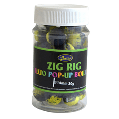 Lastia Zig rig fluo pop-up boilies,14 mm,black cherry