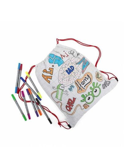 eatsleepdoodle Doodle - batôžtek na vyfarbovanie - vyfarbuj a uč sa