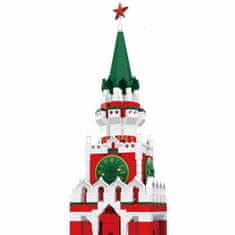 Wange Wange Architect stavebnica Spasská veža - Kreml kompatibilná 1046 dielov
