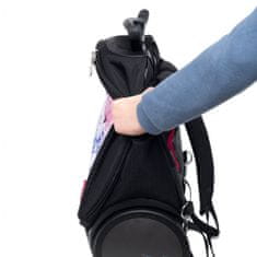 Nikidom Školská a cestovná taška na kolieskach Roller UP XL Supergirl (27 l)
