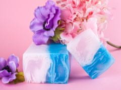 L´Cosmetics Prírodné ručne robené mydlo bez SLS - Flower aqua (inšpirované Lanvin - Eclat de fleurs) 100g +/-6%