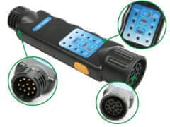 MULTIPA Tester elektroinštalácie ťažného zariadenia, 13-pin, 12V, MULTIPA