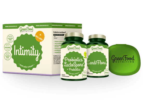 GreenFood GreenFood Sada Intimity + dárek Pill Box