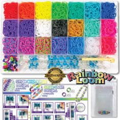 Rainbow Loom Mega Combo Set - výrobky a náramky z gumičiek