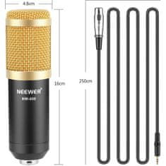 Neewer NW-800 kondenzátorový mikrofón