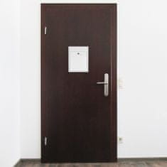 Rottner Como poštová schránka biela | Cylindrický zámok | 25 x 32 x 8.5 cm