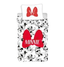 Jerry Fabrics Obliečky Minnie Red Bow 140/200, 70/90