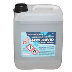Eco Clean & Shine Anti-Covid alkoholová dezinfekcia 5L